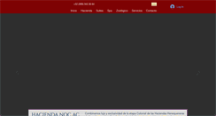 Desktop Screenshot of haciendanocac.com